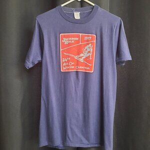 Vintage Single Stitch T-shirt Men's Size Medium Jackson Hole 1977 Soft Cotton